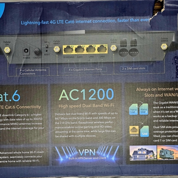 Cudy 4g LTE WiFi Router - Picture 2 of 7